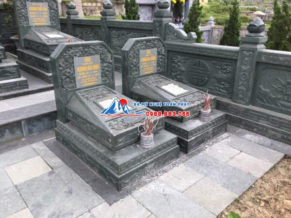 Mộ đá granite hoa cương