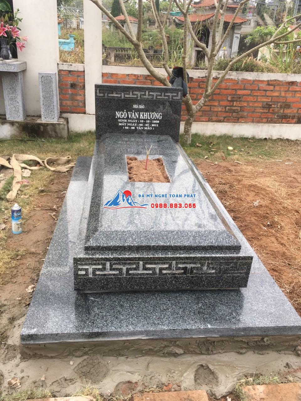 Mộ đá granite hoa cương Mộ đá granite hoa cương